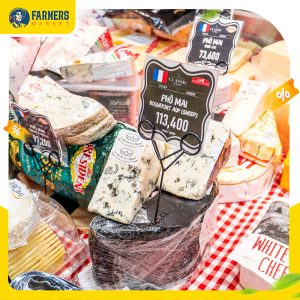 High quality cheese at Farmers' Market Ha Ba Trung