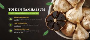 Tỏi Đen Hàn Quốc NamHaeSum